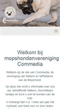 Mobile Screenshot of commedia-mopshond.nl